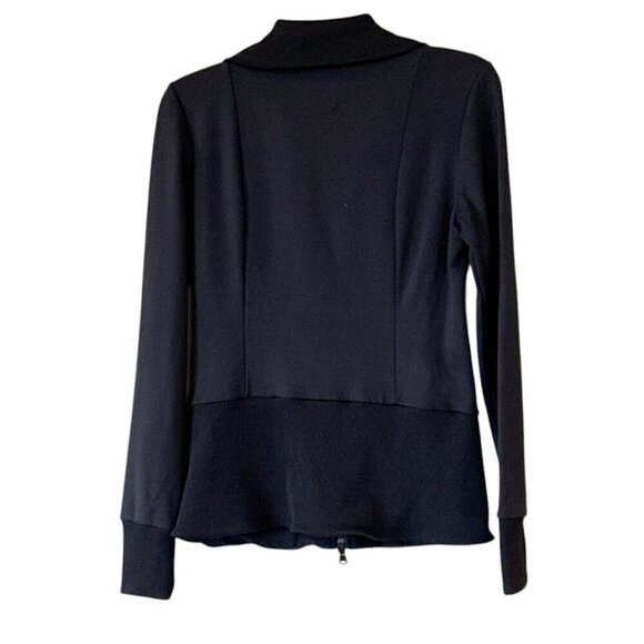 Athleta Women's Ridge Zip Front Jacket Black Front Zip Stretch Size S - Picture 3 of 7